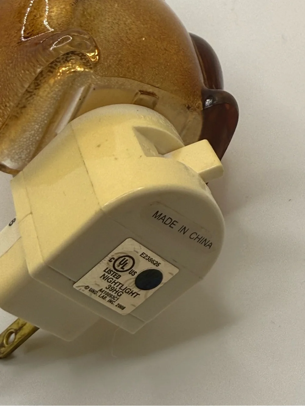 Midwest CBK Lights in the Night 2011 Plug-in Nightlight Christmas Mouse 6” VTG
